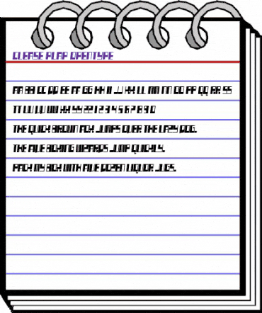 Clease Plap Regular animated font preview Clease Plap Regular animated font preview