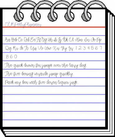 CLRPollyPlummer Medium animated font preview CLRPollyPlummer Medium animated font preview