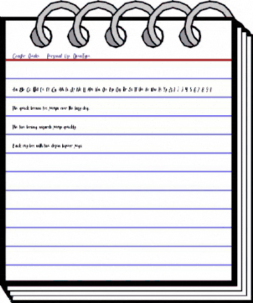 Coaster Quake - Personal Use Regular animated font preview Coaster Quake - Personal Use Regular animated font preview