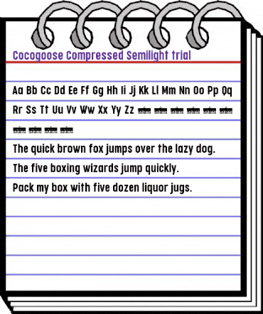 Cocogoose Compressed Trial Semilight animated font preview Cocogoose Compressed Trial Semilight animated font preview