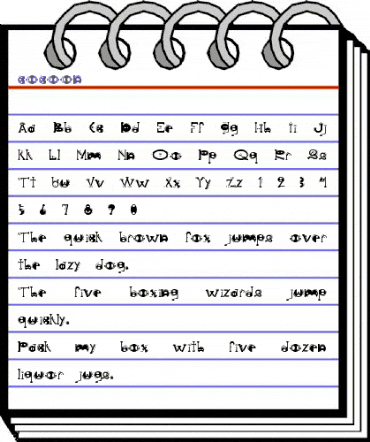 cocoon Regular animated font preview