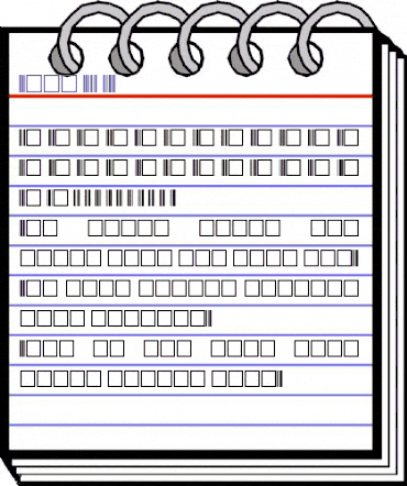 Code-39-25 Normal animated font preview