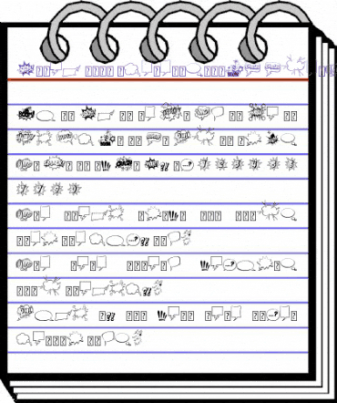 Comic Boom Elements_DEMO Regular animated font preview Comic Boom Elements_DEMO Regular animated font preview