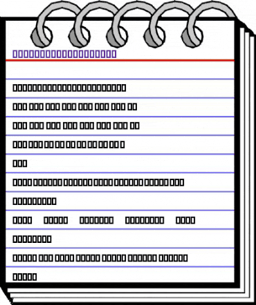 Communication 1 ATT Regular animated font preview Communication 1 ATT Regular animated font preview