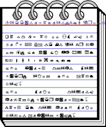 Communications P02 animated font preview Communications P02 animated font preview