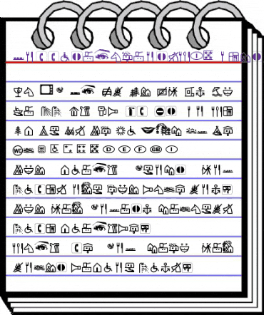 Communications P05 animated font preview