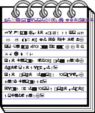 Communications P07 animated font preview Communications P07 animated font preview