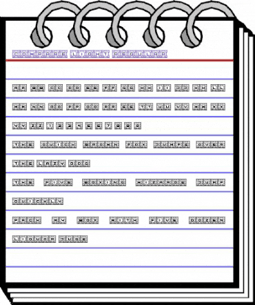 Compare Light Regular animated font preview Compare Light Regular animated font preview
