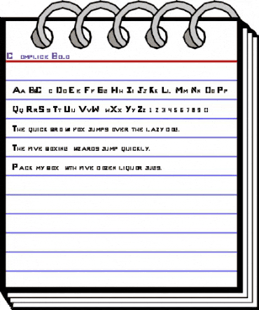 Complice Bold animated font preview Complice Bold animated font preview