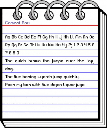 Comsat Regular animated font preview Comsat Regular animated font preview