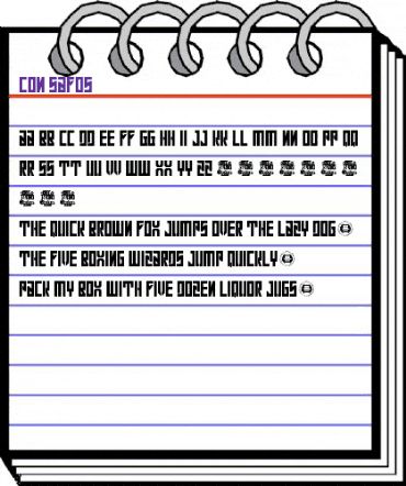 Con Safos Regular animated font preview Con Safos Regular animated font preview