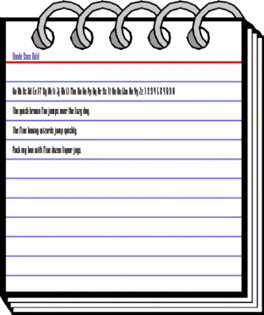 Conde Sans Bold animated font preview Conde Sans Bold animated font preview