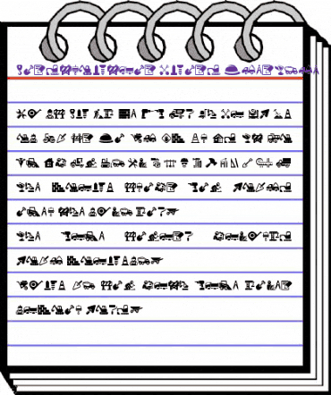 Construction Icons Regular animated font preview