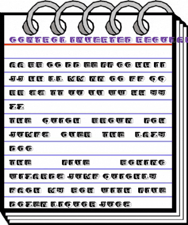 Control Inverted Regular animated font preview Control Inverted Regular animated font preview