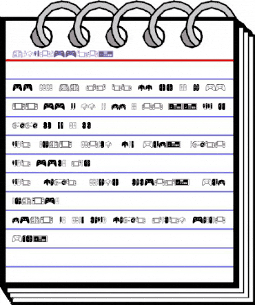 Controllers Regular animated font preview