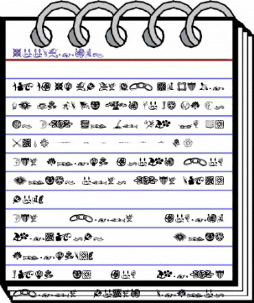 CoolDings Regular animated font preview