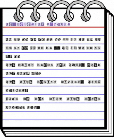 Cosmopolite Regular animated font preview