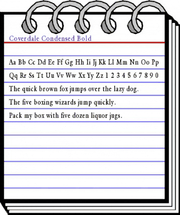 Coverdale-Condensed Bold animated font preview Coverdale-Condensed Bold animated font preview