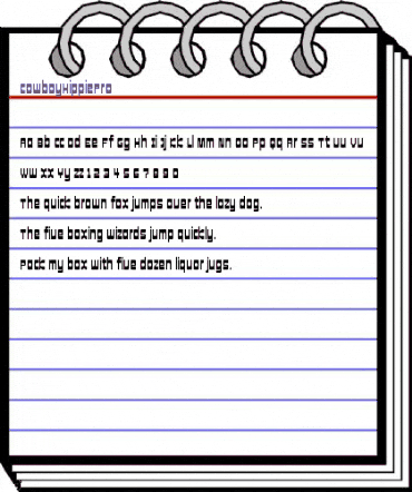 Cowboy Hippie Pro Regular animated font preview Cowboy Hippie Pro Regular animated font preview