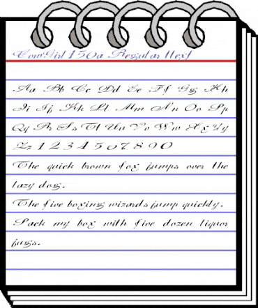 CowGirl156a Regular animated font preview CowGirl156a Regular animated font preview