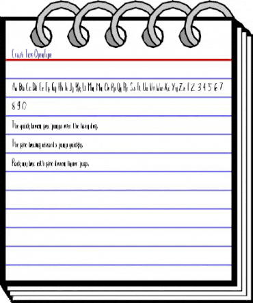 Crash Two Regular animated font preview Crash Two Regular animated font preview