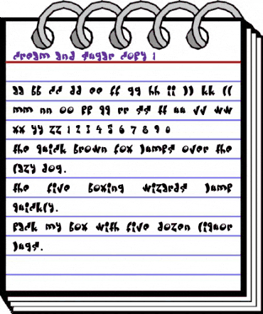 Cream and sugar Regular animated font preview