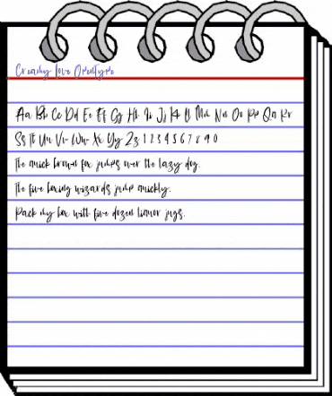 Creamy Love Regular animated font preview Creamy Love Regular animated font preview