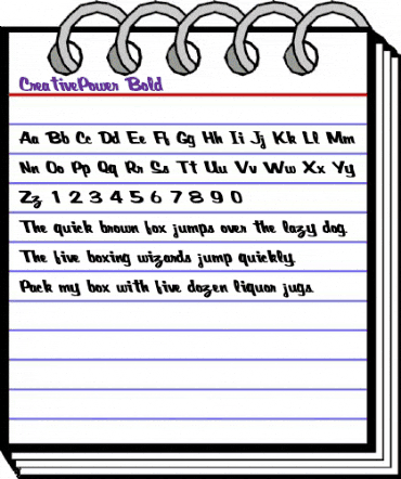 CreativePower Bold animated font preview CreativePower Bold animated font preview