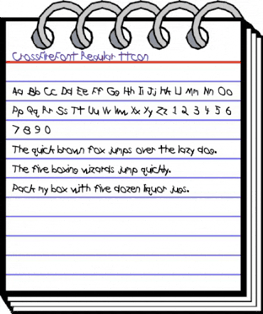 CrossFireFont Regular animated font preview CrossFireFont Regular animated font preview