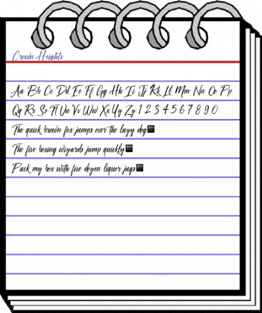 Crown Heights - Demo Regular animated font preview Crown Heights - Demo Regular animated font preview