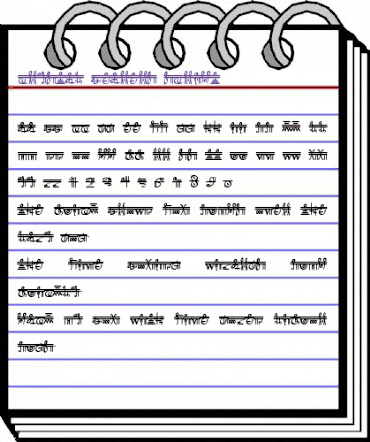 Crystal Bearers Script Regular animated font preview