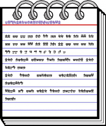 Crystal Bearers Script Regular animated font preview