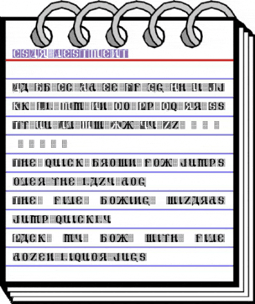 CSAR VESTMENT Regular animated font preview CSAR VESTMENT Regular animated font preview
