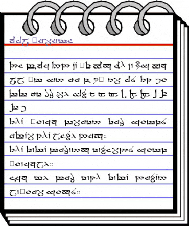 CSL-Moroma Regular animated font preview