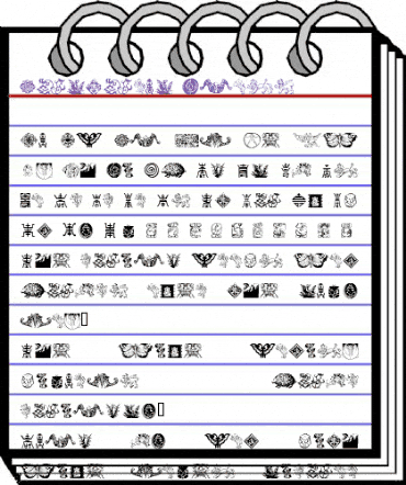 Cultural Icons Regular animated font preview