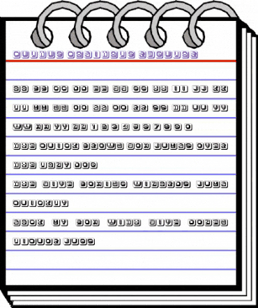 Cultus Capitals Regular animated font preview