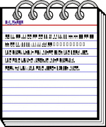 Cyberpop Regular animated font preview