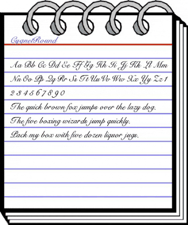 CygnetRound Regular animated font preview CygnetRound Regular animated font preview