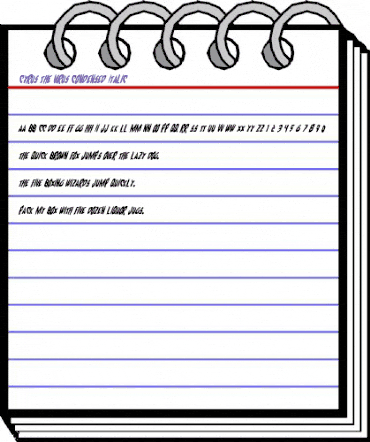 Cyrus the Virus Condensed Italic Condensed Italic animated font preview Cyrus the Virus Condensed Italic Condensed Italic animated font preview