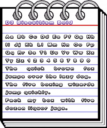 D3 Biscuitism Bold Regular animated font preview D3 Biscuitism Bold Regular animated font preview