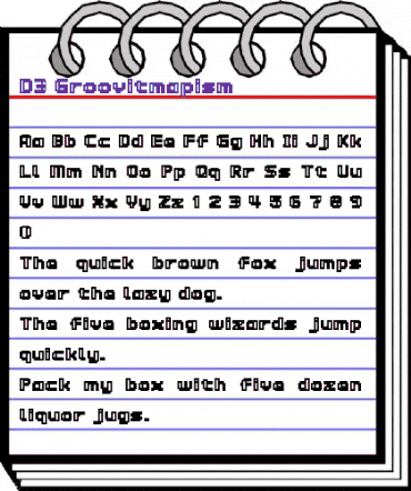 D3 Groovitmapism Regular animated font preview D3 Groovitmapism Regular animated font preview