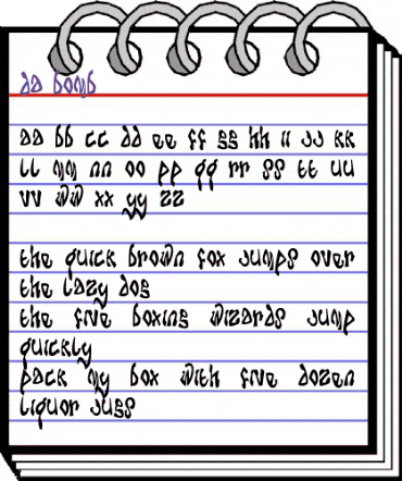 Da Bomb Regular animated font preview Da Bomb Regular animated font preview