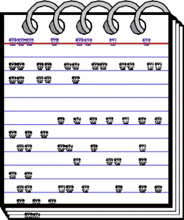 Daisy Border WF Regular animated font preview Daisy Border WF Regular animated font preview