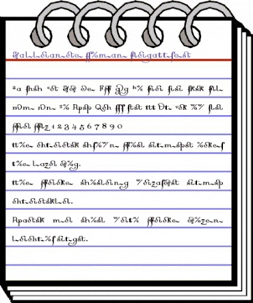 Dalliance Roman Ligatures animated font preview Dalliance Roman Ligatures animated font preview