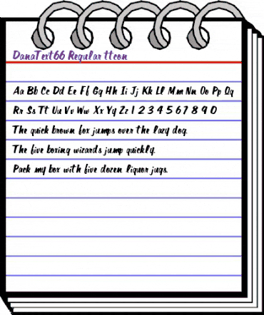 DanaText66 Regular animated font preview DanaText66 Regular animated font preview