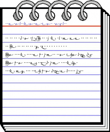 DanielaAlternates Regular animated font preview DanielaAlternates Regular animated font preview