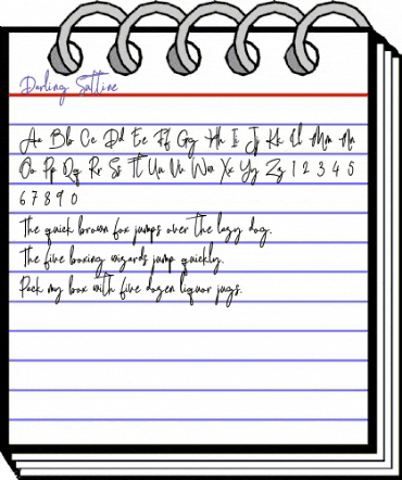 Darling Suttine Regular animated font preview Darling Suttine Regular animated font preview