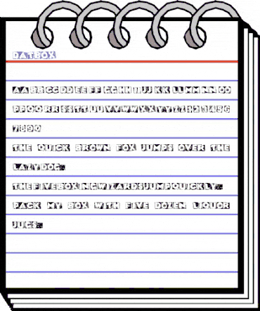 DatBox Regular animated font preview DatBox Regular animated font preview