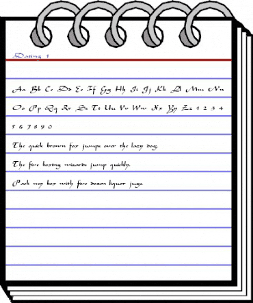 Dating 1 Regular animated font preview Dating 1 Regular animated font preview