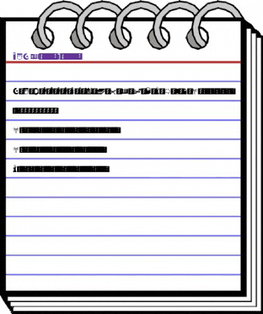 DBA Muslim Regular animated font preview